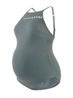 Maternity Swimsuit BRISBANE, grey | CACHE COEUR