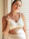 The Organic Cache Coeur pregnancy and nursing bra is the ideal bra for moms-to-be.