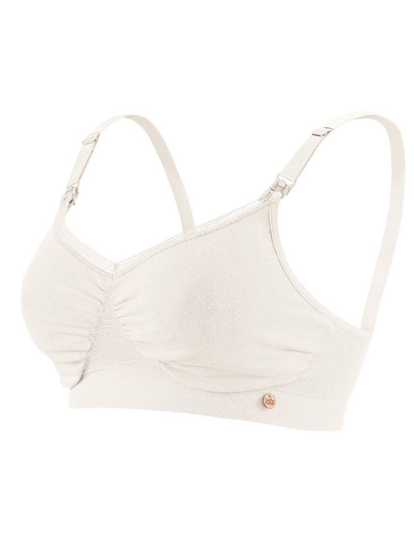 The Organic Cache Coeur pregnancy and nursing bra is the ideal bra for moms-to-be.