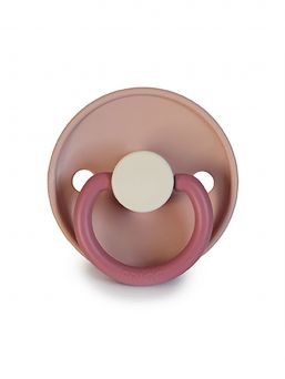 FRIGG - Block baby's latex pacifier, Peony