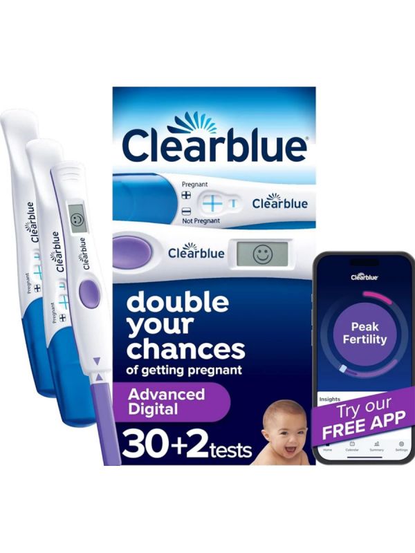 Clearblue Advanced Digital Ovulation Test 30+2