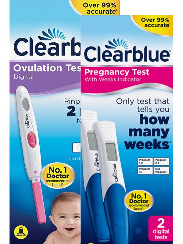 CLEARBLUE Digital ovulationtest and pregnancytest 10+2