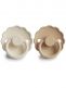 FRIGG - baby's silicone pacifier 2-Pack, Cream/Croissant