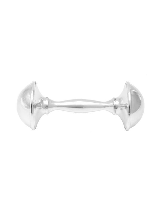 You are Loved silver-plated rattle for baby. A classic, timeless baby gift that comes in a beautiful gift package.