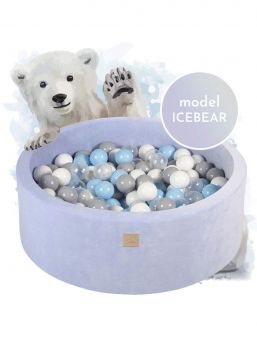 Ballbit for children, 250 balls - Velvet Icebear