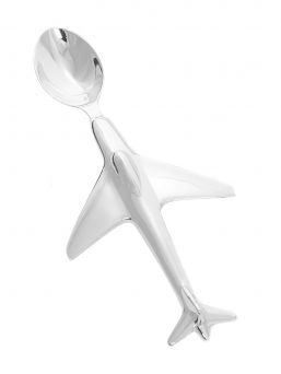 Christening spoon - airplane