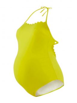 Maternity Swimsuit KYOTO, yellow | CACHE COEUR