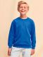 Children's sweatshirt with name and number, navy blue