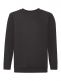 Children's sweatshirt with name and number, black