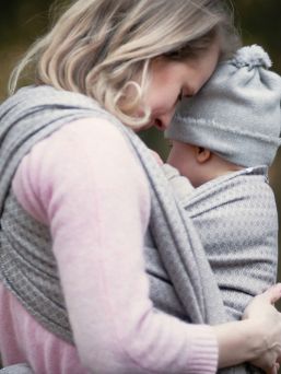 LIINALAPSI Vanamo Woven Wrap - Lempi Kyyhky