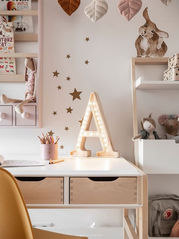 Little Lights Night Light, Letter (26 options)