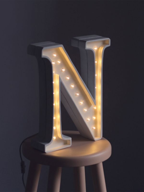 Little Lights Night Light, Letter (26 options)
