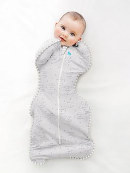 Love To Dream - Lite Swaddle Up 0.2 TOG, grey