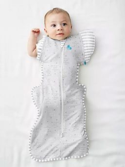 Love to Dream - Swaddle Up 50/50 swaddle - summer version gray