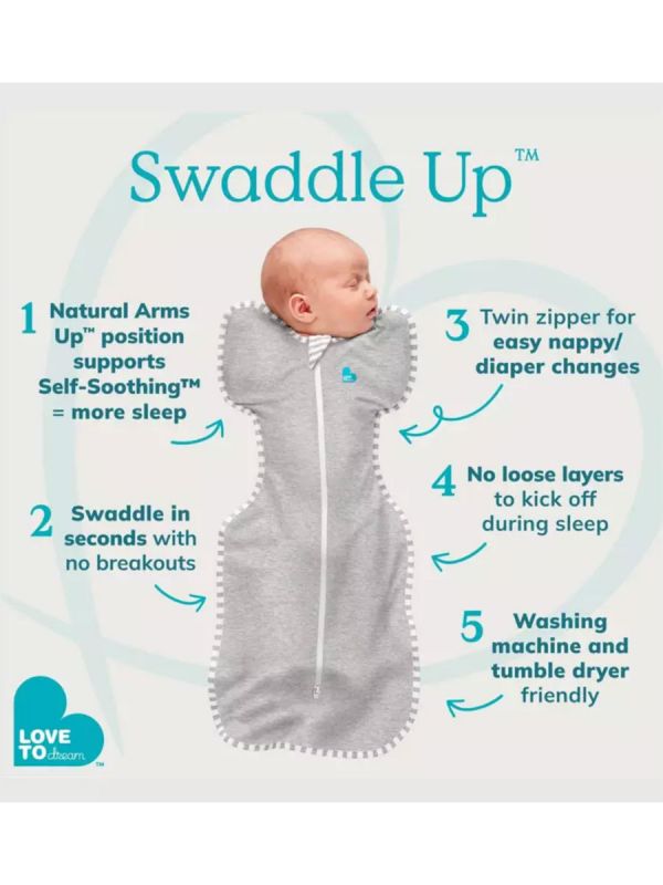 Love To Dream - Swaddle Up Original swaddle bag, sand