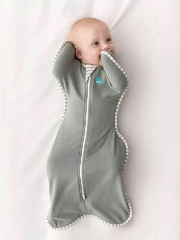 LOVE TO DREAM Swaddle Up swaddling bag Original (TOG 1.0) - Deep Olive