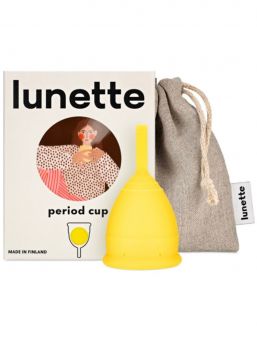 Lunette menstrual cup (yellow)