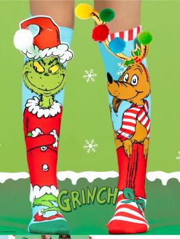 MADMIA Funny Grinch & Max Christmas Stockings