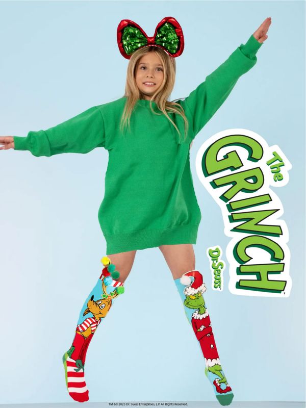 MADMIA Funny Grinch & Max Christmas Stockings