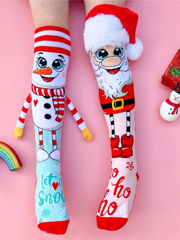 MADMIA Funny Santa & Snowman Christmas Stockings
