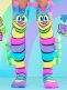 MADMIA Funny Caterpillar Stockings