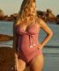 Beautiful bohemian Cache Coeur Manitoba maternity swimsuit. 