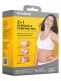 Medela 3in1 nursing and pumping bra - black