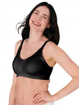 Medela 3in1 nursing and pumping bra - black