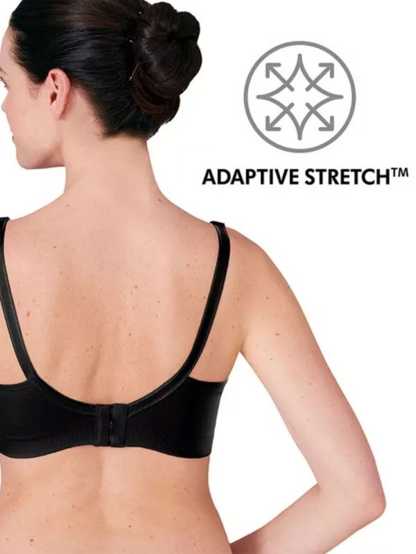Medela 3in1 nursing and pumping bra - black