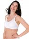 Medela 3in1 nursing and pumping bra - white
