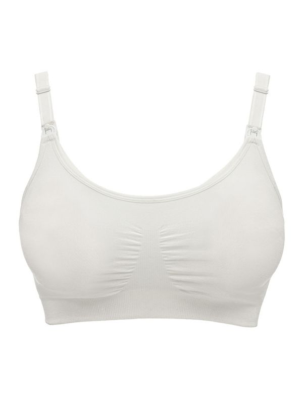 Medela 3in1 nursing and pumping bra - white