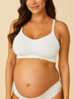 Medela 3in1 nursing and pumping bra - white
