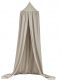 Muslin gauze bed canopy, beige