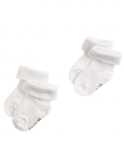 Noppies baby socks 2 pairs (basic white)
