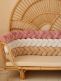 Crib Bumper – handmade, Velvet White