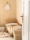 Crib Bumper – handmade, Velvet White