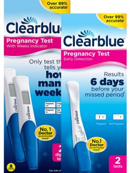 Pregnancy tests Clearblue Early 2+2