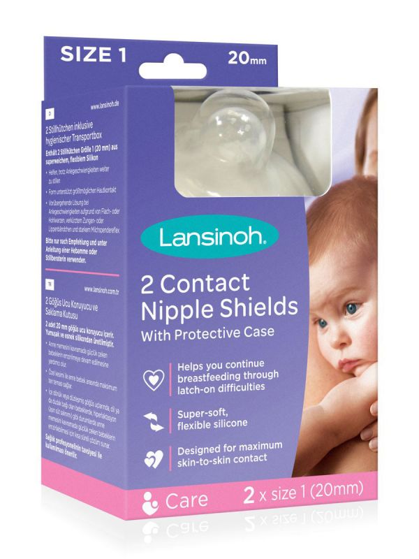 Lansinoh - contact Nipple Shields 2-pack