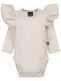 Babystyling Ruffle romper Rib Sand
