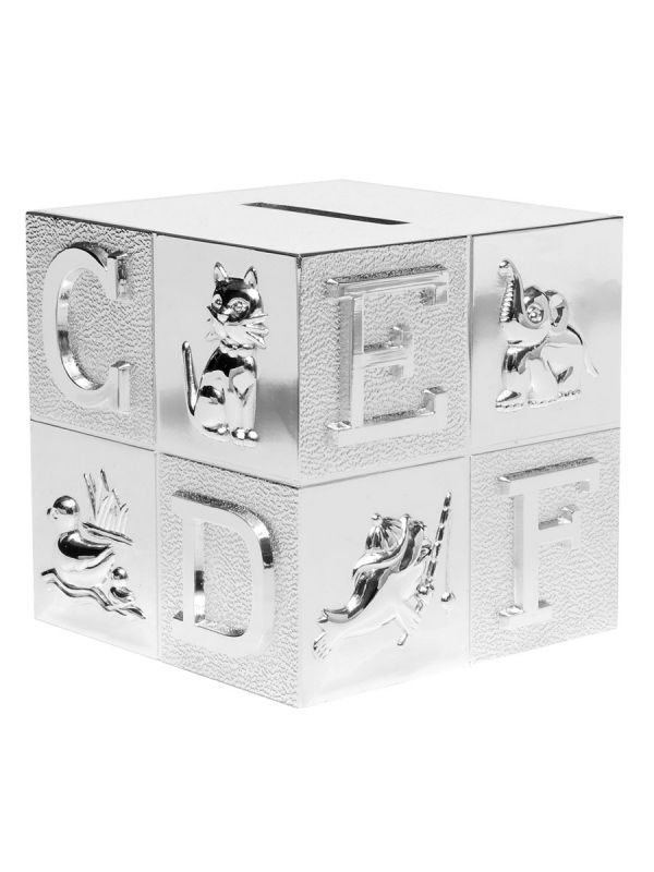 Money box cube ABC