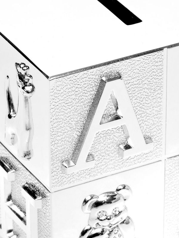 Money box cube ABC