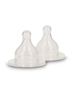 Baby Wallaby - Silicone teat, 2-pack