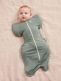 LOVE TO DREAM Swaddle Up Swaddle Bag 50/50 (TOG 1.0) - Deep Olive