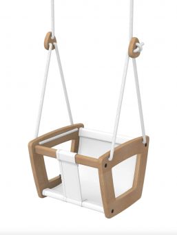 Lillagunga Toddler Swing is the flagship of our product portfolio. It is fun and extraordinary stylish swing for the youngest family member, designed with the outmost precision and care.