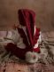 Elf hat for children – Red | cotton elf hat with or without bow