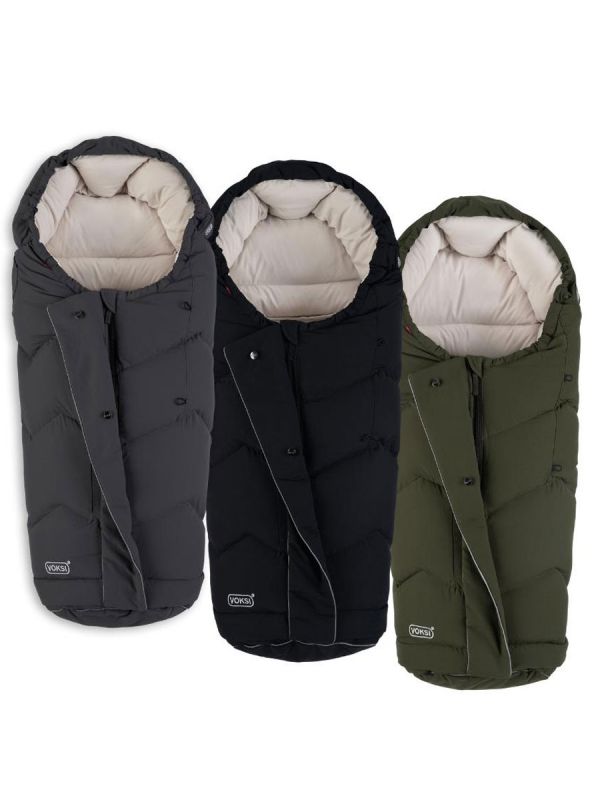 VOKSI - City extendable down footmuff 0-5y