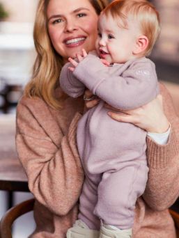 Voksi Merino Wool Overall – midlayer for year-round use, grape