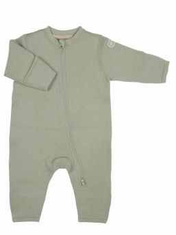 Voksi Merino Wool Overall – midlayer for year-round use, green