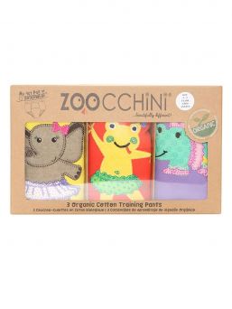 Zoocchini - training Pants 3-pack, Ballerina Gals