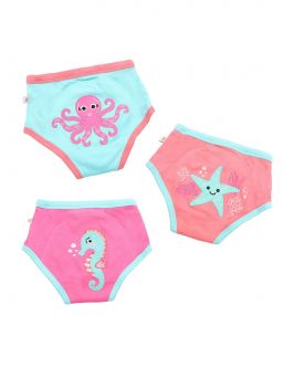 Zoocchini - training Pants 3-pack, Ocean Gals